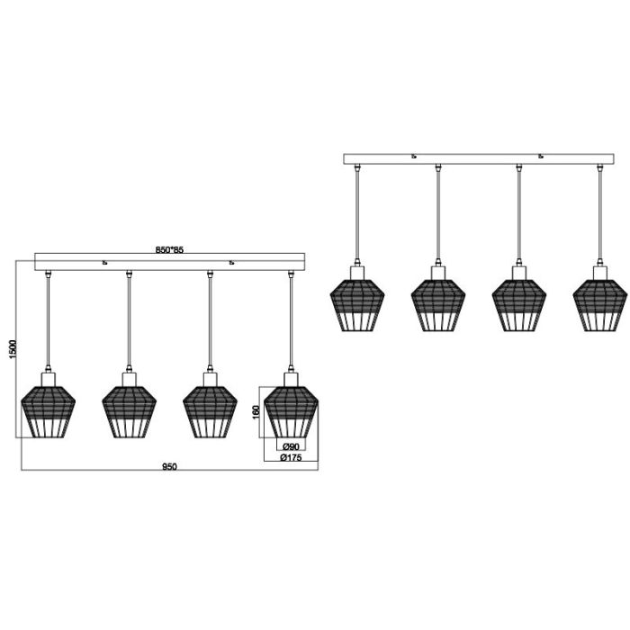 Rotting fönsterlampa brun, Mirne