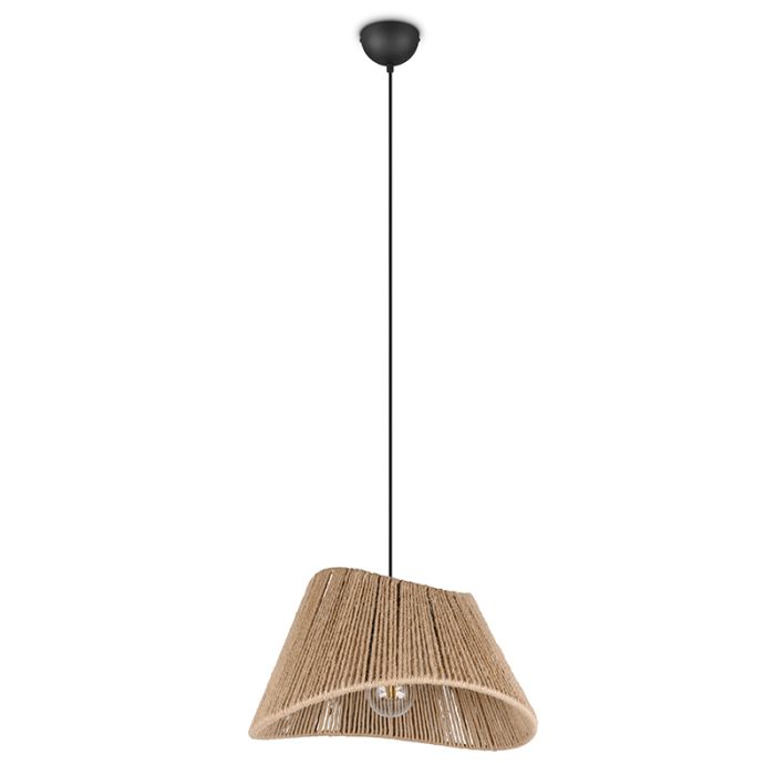Brun fönsterlampa rustik, Sakine