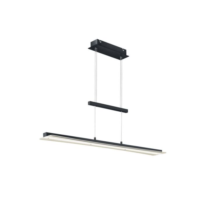 Svart fönsterlampa modern, Port, 18W, varm till kall vit justerbar LED