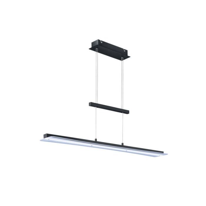 Svart fönsterlampa modern, Port, 18W, varm till kall vit justerbar LED
