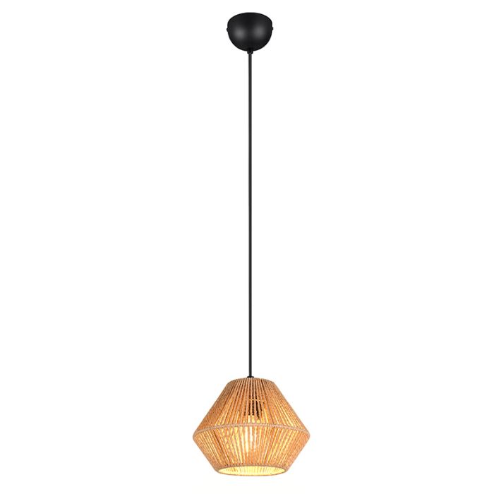 Papper fönsterlampa svart, Isaiah