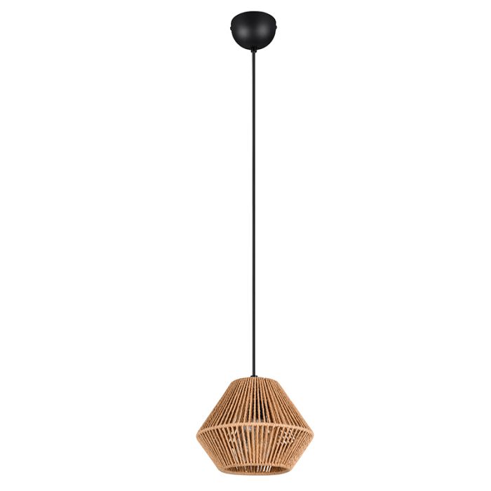 Papper fönsterlampa svart, Isaiah