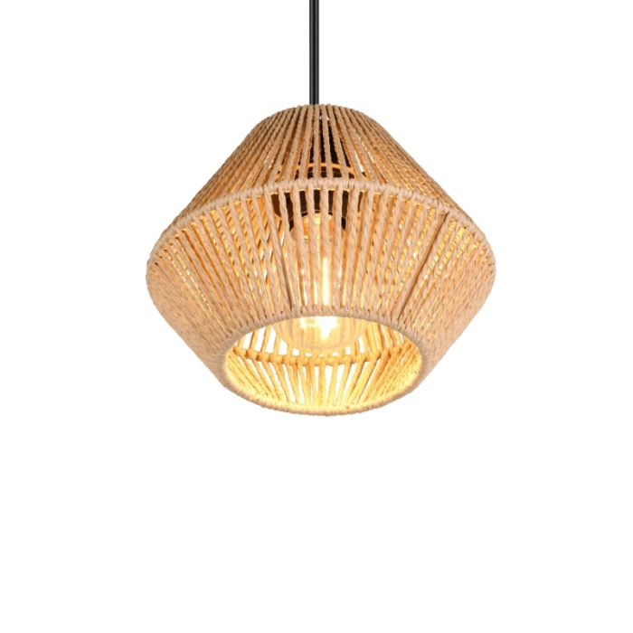 Papper fönsterlampa svart, Isaiah
