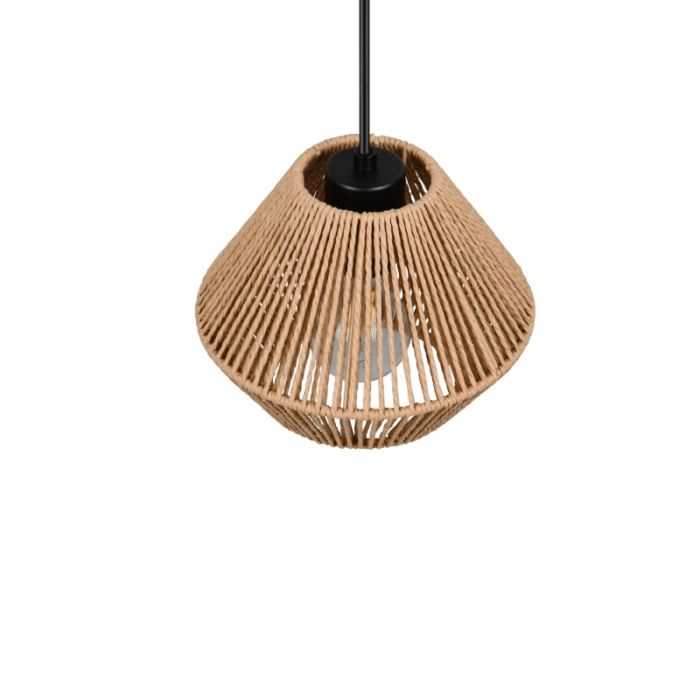 Papper fönsterlampa svart, Isaiah