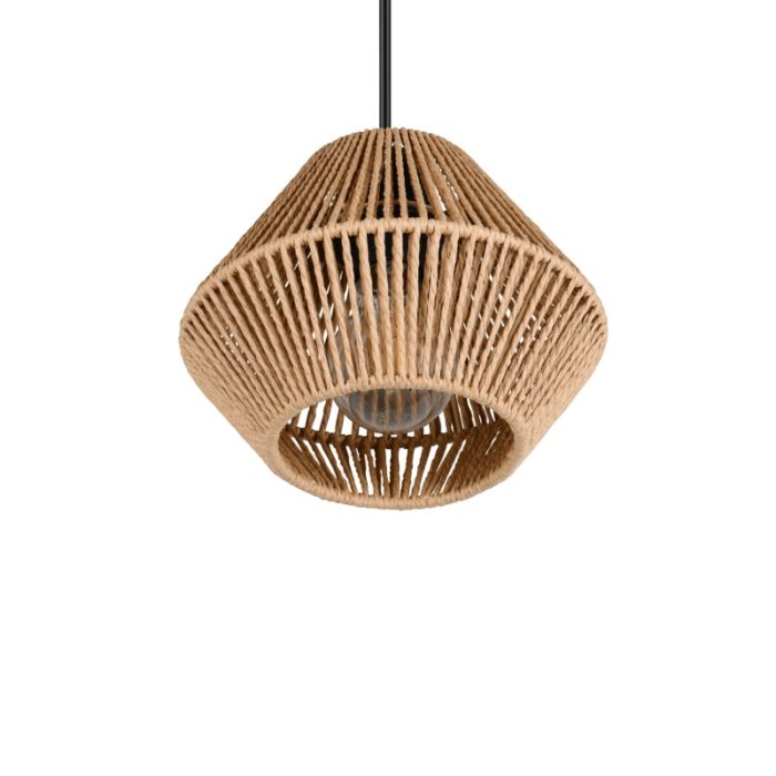Papper fönsterlampa svart, Isaiah