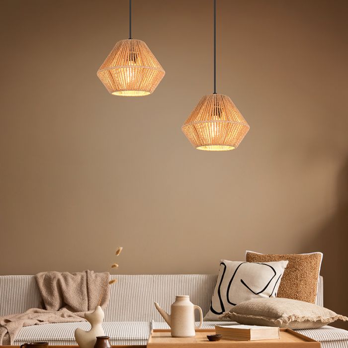 Papper fönsterlampa svart, Isaiah