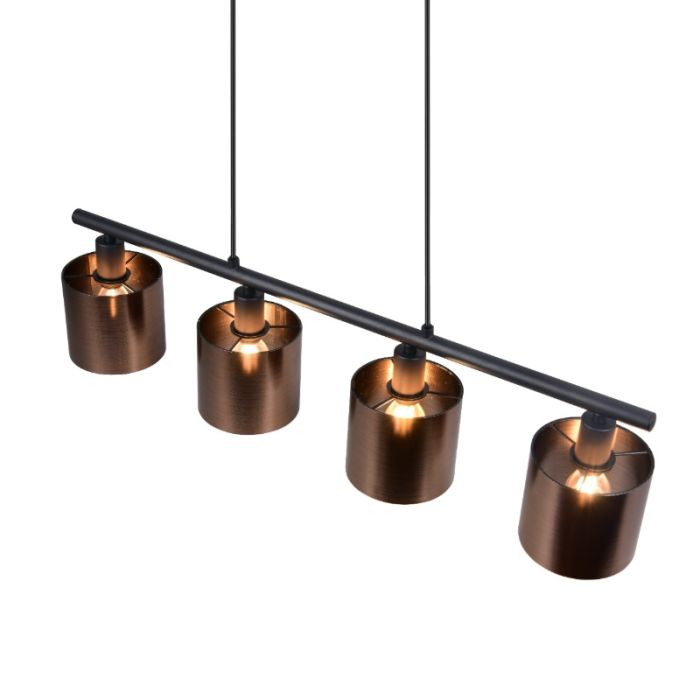 Brons fönsterlampa design, Loeka