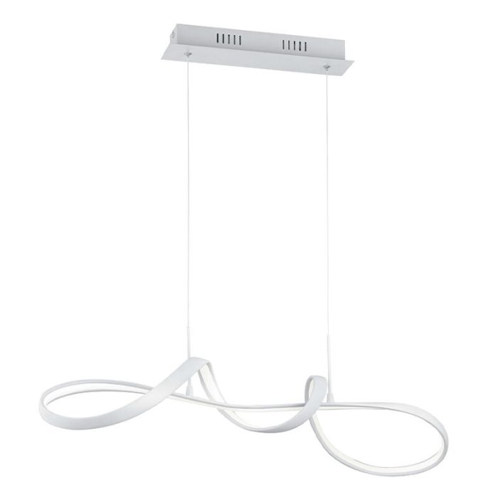 Vit fönsterlampa design, Renso, 37W, 4000K LED, 3 stegs dimmer