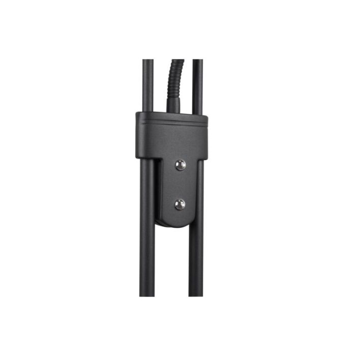 Svart läslampa golv modern, Fredrika, 27W, 3000K LED, med beröringsdimmer