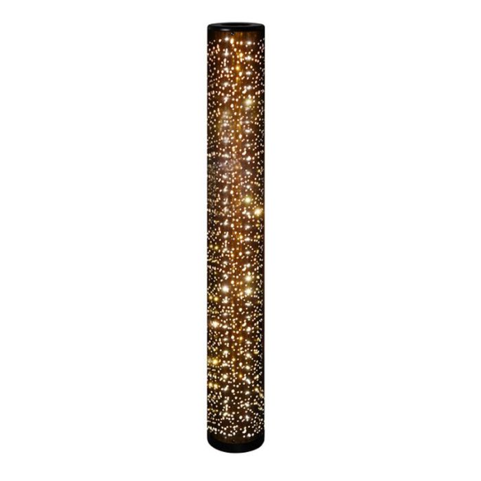 Svart golvlampa modern, Ewan, 6W, 3000K LED, med brytare