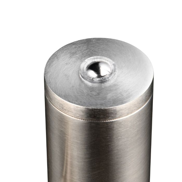 Nickel uppladdningsbar golvlampa modern, Peniguet, 3W, varm till kall vit justerbar LED, med beröringsdimmer