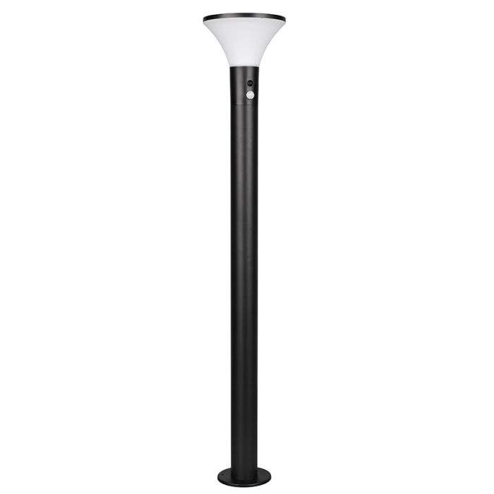 Svart golvlampa utomhus solcell modern, Nebahat, 3W, 4000K LED, IP44