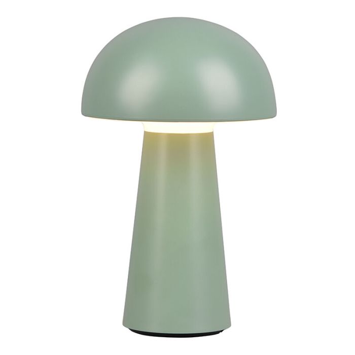 Grön bordslampa utomhus modern, Rachelle, 2W, 3000K LED, IP44, 3 stegs dimmer