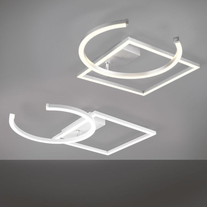 Vit plafond modern, Emine, 23,5W, 4000K LED