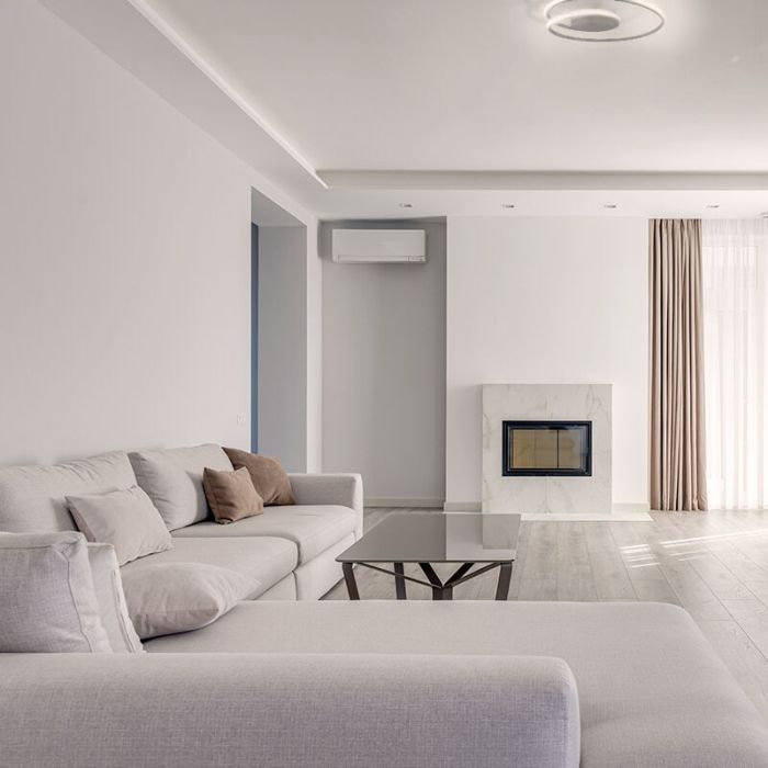 Svart plafond modern, Sassandra, 22W, 3000K LED, 3 stegs dimmer