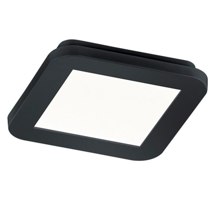 Vit taklampa badrum modern, Gistrup, 10W, 3000K LED, IP44