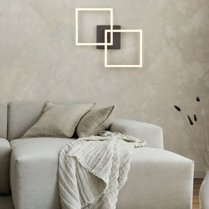Svart plafond modern, Margaux, 20W, 3000K LED