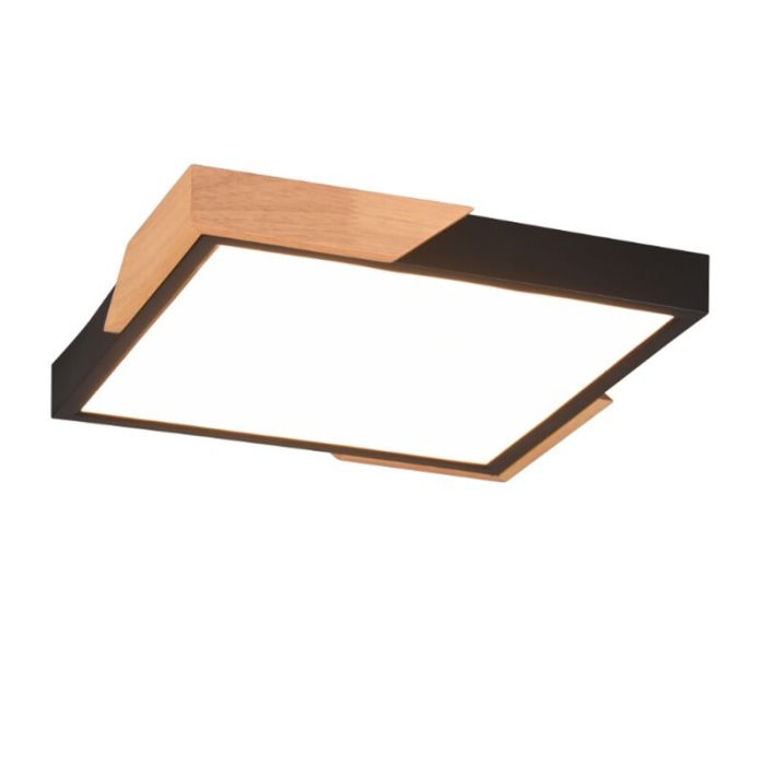 Svart plafond modern, Selinde, 20W, 3000K LED, 3 stegs dimmer