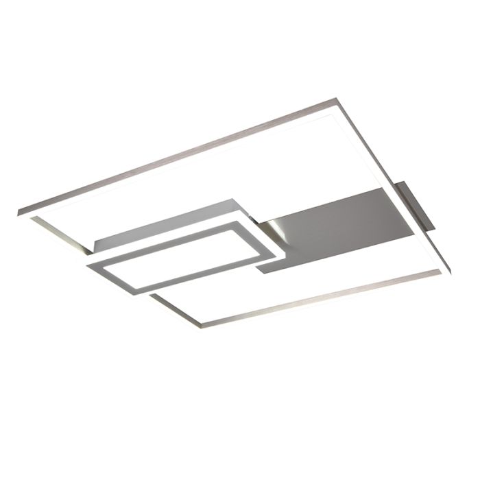 Nickel plafond design, Shun, 32W, varm till kall vit justerbar LED