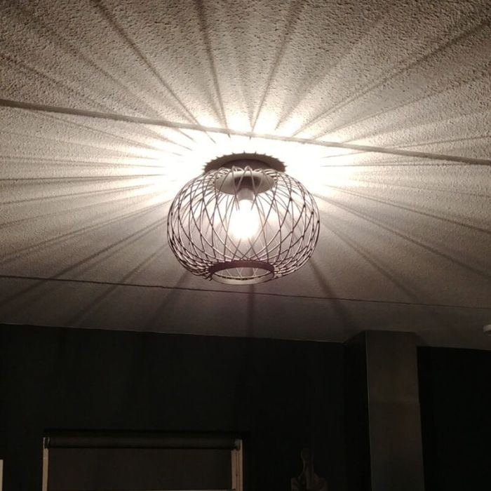 Industri plafond svart, Karly