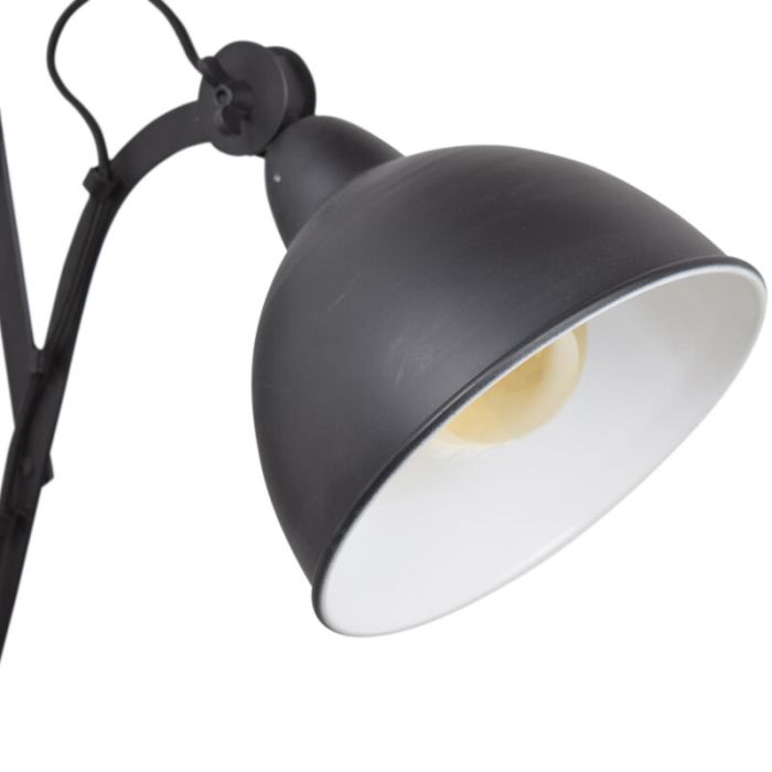 Industri vägglampa svart, Borani