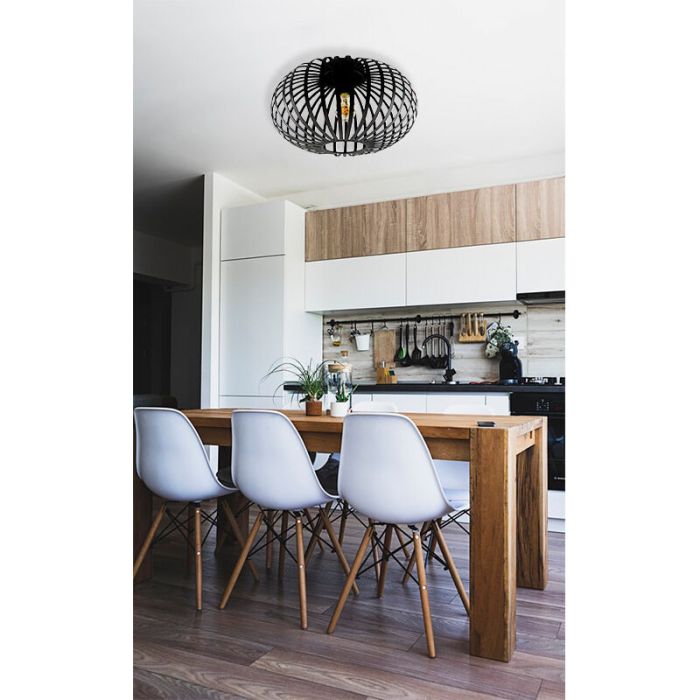 Industri plafond svart, Lieve