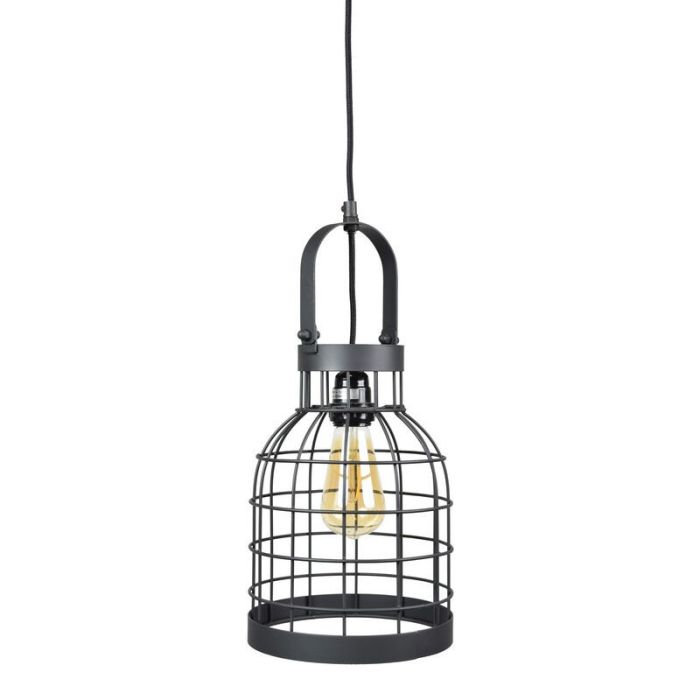 Industri pendellampa matbord svart, Faber