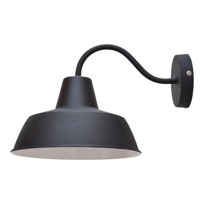 Industri vägglampa svart, Fenpe