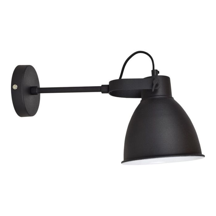 Industri vägglampa svart, Locker