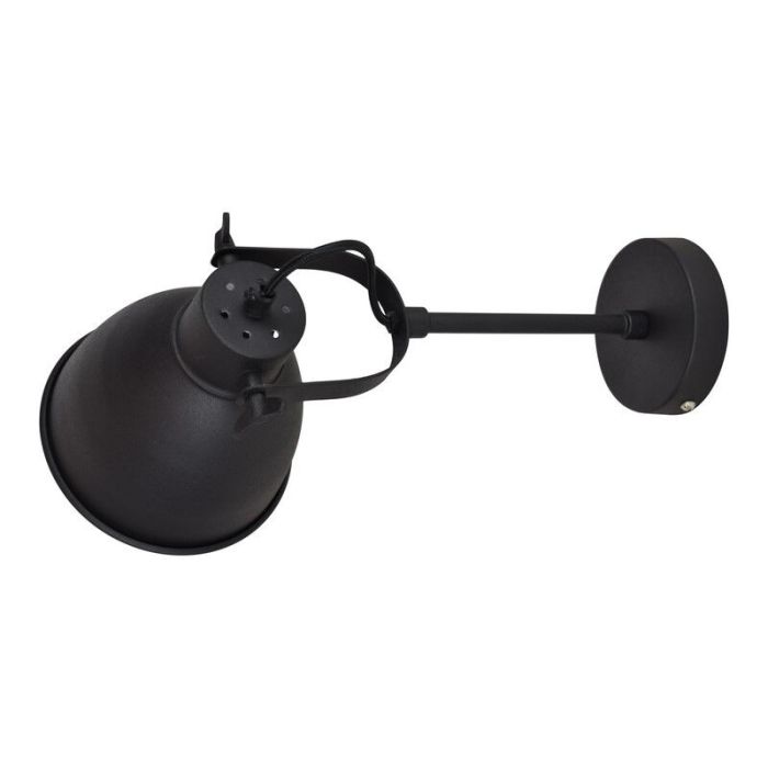 Industri vägglampa svart, Locker