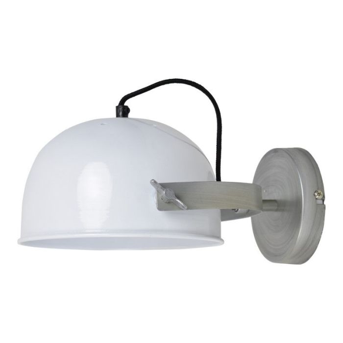 Industri vägglampa vit, Ferman