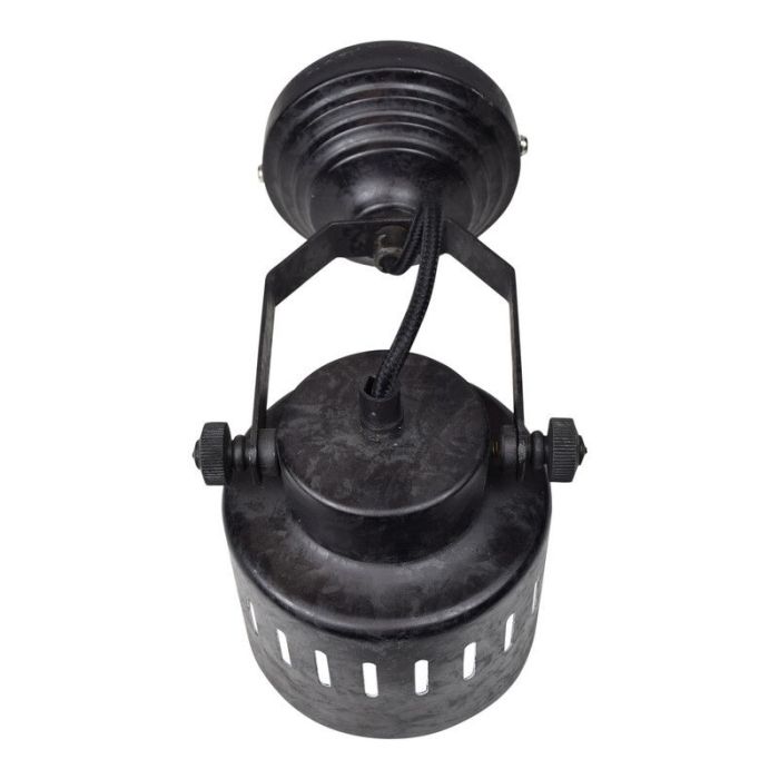 Industri vägglampa svart, Yzak