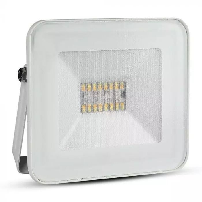 Vit smart strålkastare modern, Leander, 20W, justerbar ljusfärg LED, IP65