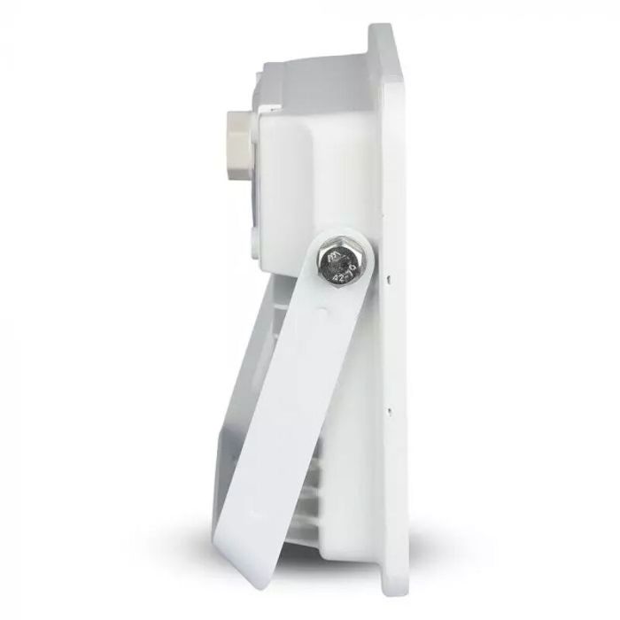 Vit smart strålkastare modern, Leander, 20W, justerbar ljusfärg LED, IP65