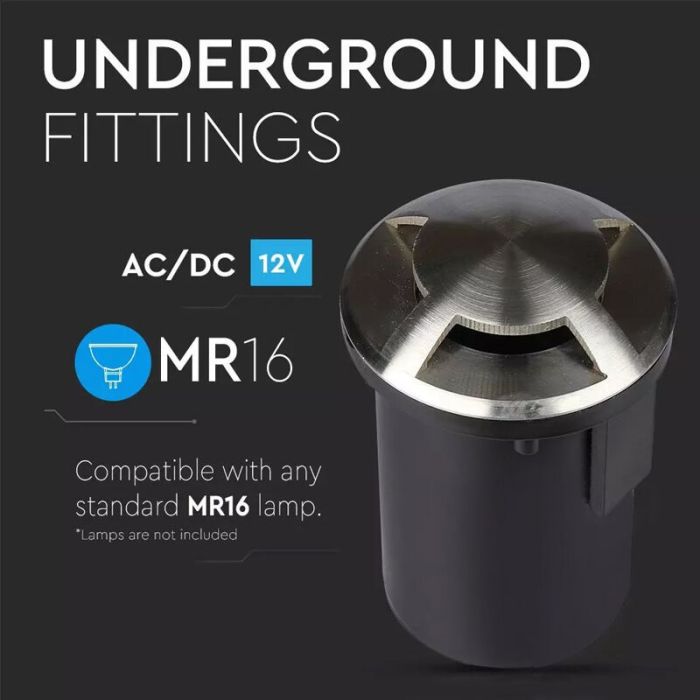 Modern decklight silver, Marcus, IP67