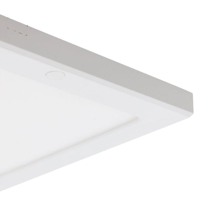 Plast taklampa med sensor vit, Luan, 20W, 3000K LED