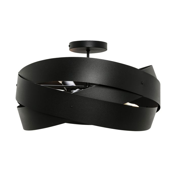 Modern taklampa svart, Tanno