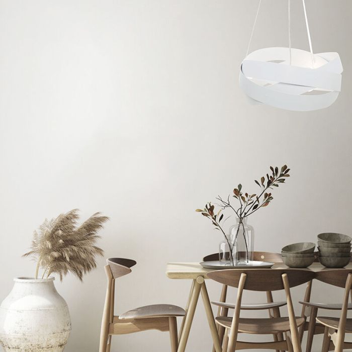 Modern fönsterlampa vit, Tanno