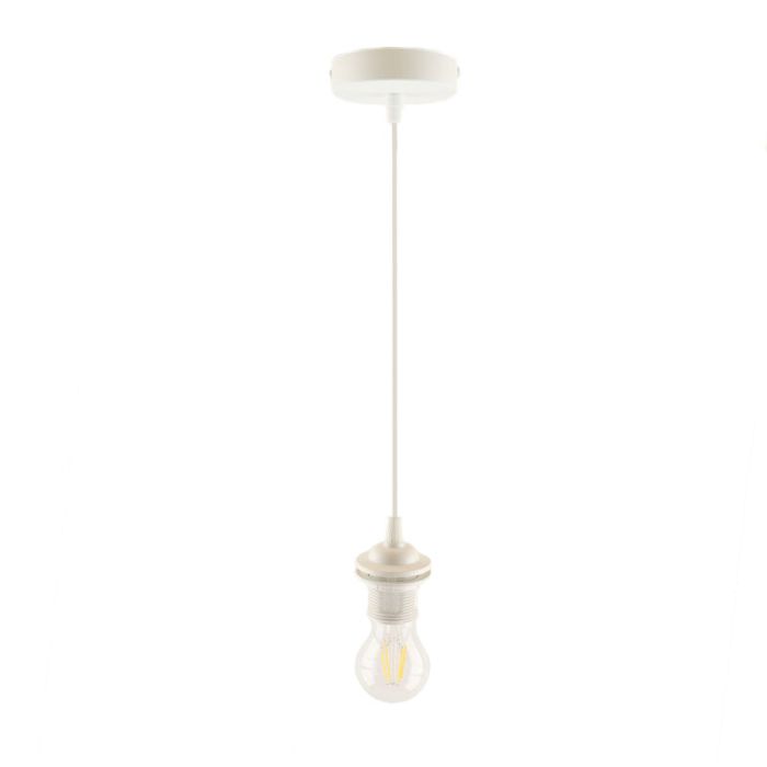 Modern fönsterlampa utan skärm vit, Rika