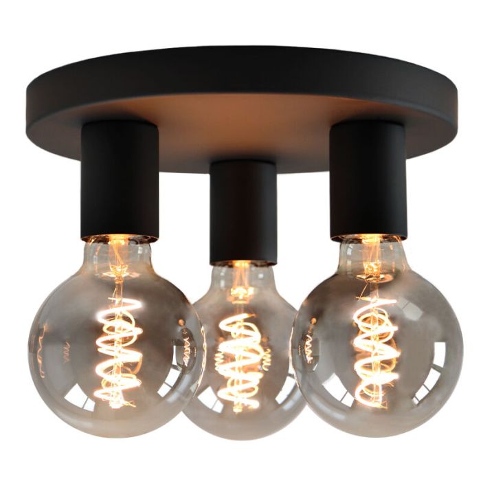 Modern taklampa svart, Rami